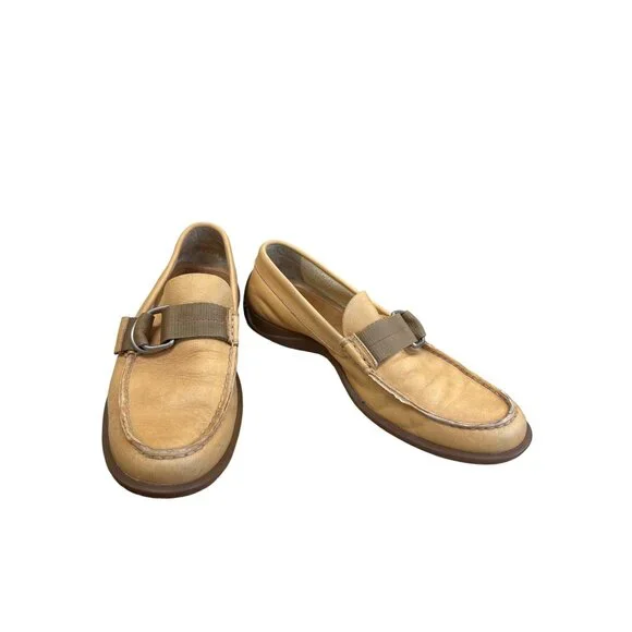 Coach Men\'s Tan and Brown Slip-On Loafers Amazon.com | COACH Men main image 2